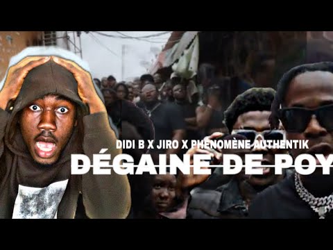 DIDI B X JIRO X PHÉNOMÈNE AUTHENTIK - DÉGAINE DE POY - RÉACTION 