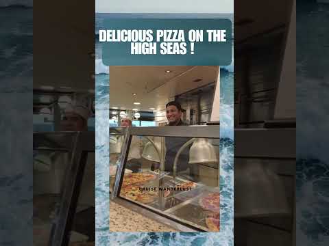 Thumbnail for Delicious Pizza on the High Seas! 🍕🚢#cruiseexperiences
