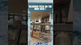 Delicious Pizza on the High Seas! ๐๐ข#cruiseexperiences