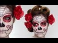 Day Of The Dead Face Paint Black And White