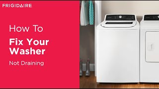 What To Do If Your Washer Is Not Draining