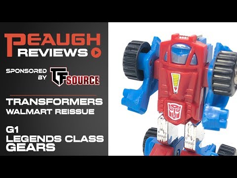 Video Review: Transformers Reissue G1 Minibot GEARS