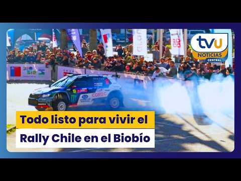 Rally Chile Biobío 2026: Todo listo para la largada protocolar en Concepción
