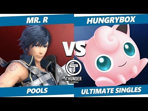 Thunder Smash SSBU - BC | Mr. R (Chrom, Snake) Vs. TL | Hungrybox (Jigglypuff) Smash Ultimate Top 16