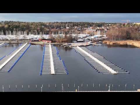 Viggbyholm harbour december 2025