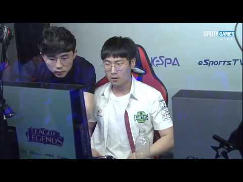 [25.06.2017] SSG vs JAG [LCK Summer 2017] Highlights Game 2 First Pentakill For ikssu (Akali)