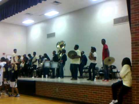 BHS Pep Band playing torture and dirtyd (2013)