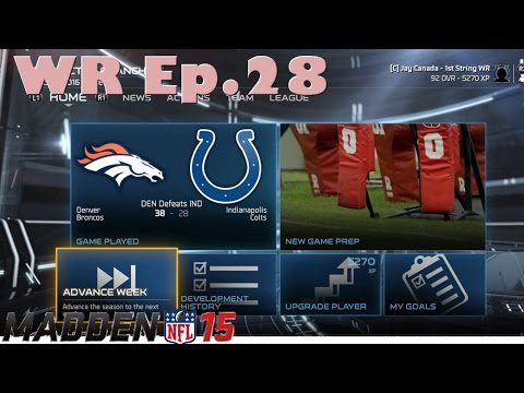 Madden NFL 15 Connected Franchise: WR Ep. 28 - FINALE!