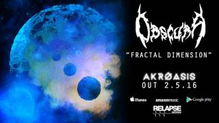OBSCURA - "Fractal Dimension" (Official Track)
