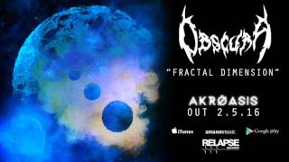 OBSCURA - &quot;Fractal Dimension&quot; (Official Track)
