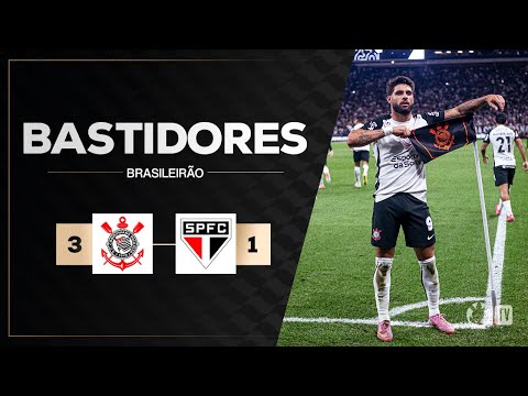 BASTIDORES | CORINTHIANS 3 X 1 SÃO PAULO | BRASILEIRÃO 2025 | 34ª RODADA