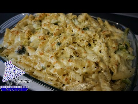 Käse-Sahne-Brokkoli Auflauf in nur 15 Minuten / Pastagericht