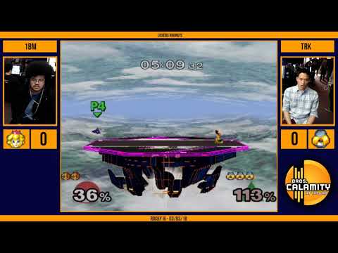 Rocky III | 1bm (Peach) vs TRK (Sheik) Losers Round 5 - Melee