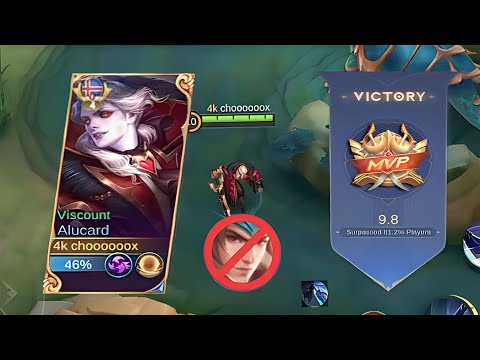 💥SOLO RANK ALUCARD ( EXP LANE ) KAWAWANG ZILONG😂💥
