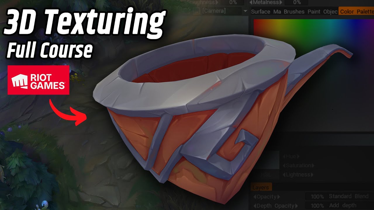 Texturing for AAA games - Full Course