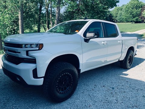 Here's my Silverado and how I fit 35s