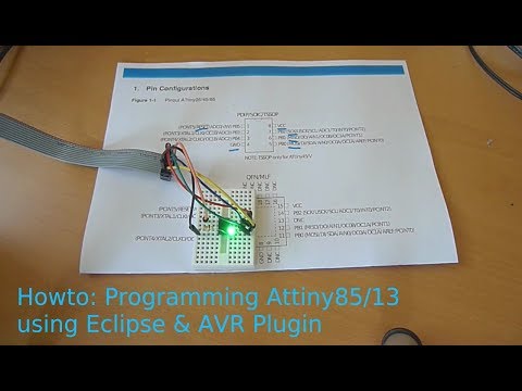 ATtiny #4: Programming with Eclipse + avr plugin + USBasp