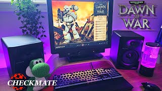 Dawn of War on a Checkmate 19" IPS Retro Monitor