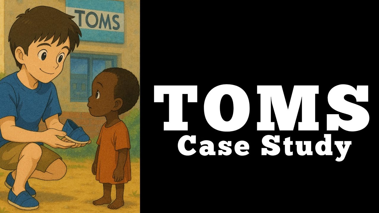 Purpose to Profit: The Genius Behind TOMS Shoes Case Study | Marketing Lessons Every MBA Must Know