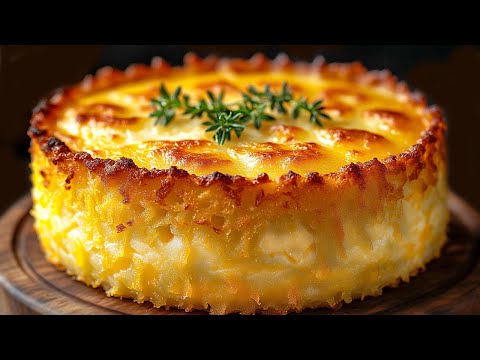 These potatoes with eggs are better than pizza! Family dinner in 10 minutes!