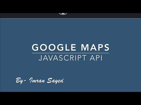 Google Maps JavaScript API
