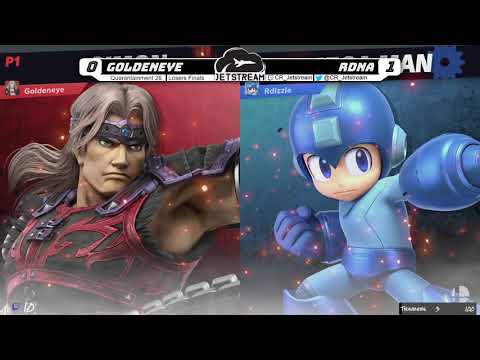 Quarantainment 26 Losers Finals - Goldeneye (Simon) Vs. rDNA (MegaMan) Smash Ultimate - SSBU