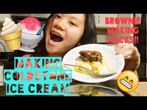 Making homemade Coldstone Ice cream?!