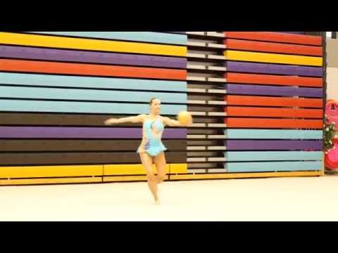 Viktoria Bogdanova - Ball - VK Piruett - Estonian Cup in RG - 08.10.2015