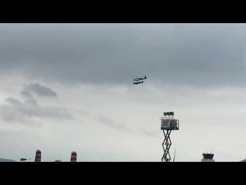Mosquito and Spitfire Flyby WW2 Weekend Reading 2016