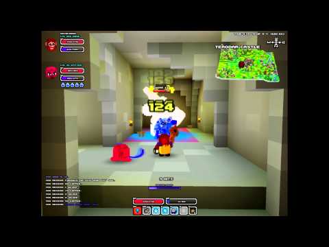Cube World - High Level Water Mage Solo +4 Dungeon