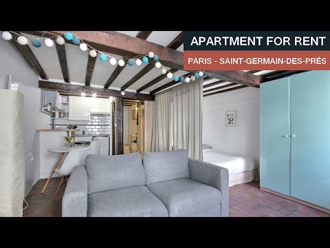 Apartment Tour - Furnished Studio Paris 6th Arrondissement, Rent in Saint-Germain-des-Prés - S061033