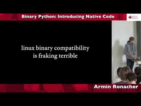 Armin Ronacher – Binary Python: Introducing Native Code