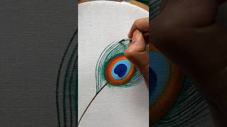 Download lagu Peacock feather painting on fabric✨     Step by step tutorial up on my channel! mp3 Download lagu Peacock feather painting on fabric✨     Step by step tutorial up on my channel! mp3