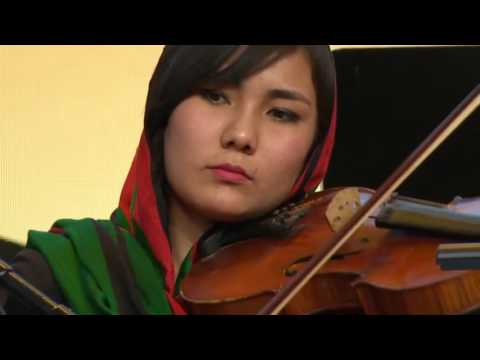 Beethoven "Ode to Joy" - Afghan Women's Orchestra "Zohra"