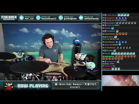 The8BitDrummer // Ado - Odo (Bon-Odo Remix) (Amane Kanata cover)