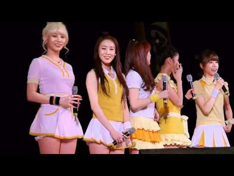[FANCAM] 110409 Girl's Day - Talk @ Lotte World (BBS Music Station)