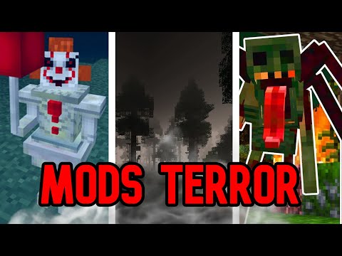 Top 10 Scary Minecraft Mods!