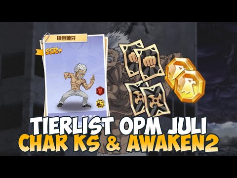 TIERLIS JULI CHAR KS & AWAKEN2 [Silver Fang Banner] | One Punch Man: The Strongest