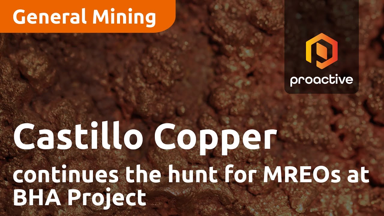 Castillo Copper continues the hunt for MREOs at BHA Project