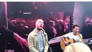 Maverick Sabre - Open My Eyes - LIVE Backstage @ Wireless Festival 2012