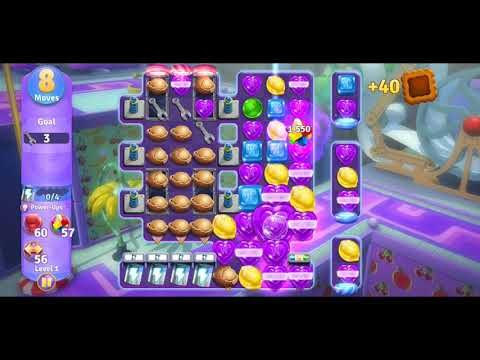 Willy Wonka's  World of Candy Crushing It Bonus Level 1 Complete - No Hacks (Android/IOS)