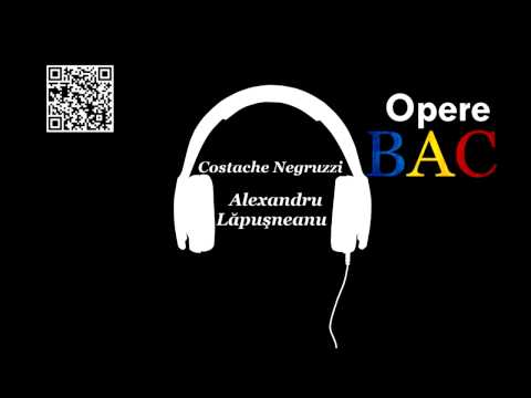 Costache Negruzzi - Alexandru Lapusneanul | Nuvela istorica - OPERE BAC