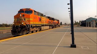 Weekend railfanning at Modesto and Pleasanton!