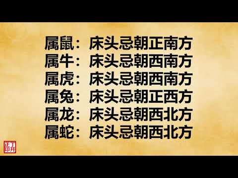 床頭櫃方向