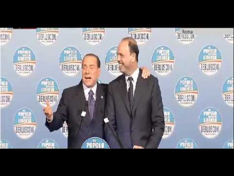 Silvio Berlusconi - Barzelletta sulle gambe