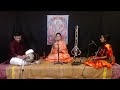 Ramanavami Celebration Sushmitha Ravikumar Boston MA Vocal Concert Team