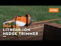 Cortacercos a Batería Stihl HSA66 | Video