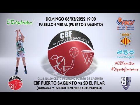 Videohighlights Senior El Cortijo Andaluz CBF Puerto Sagunto - Sd El Pilar (J9 LIGA 21-22)