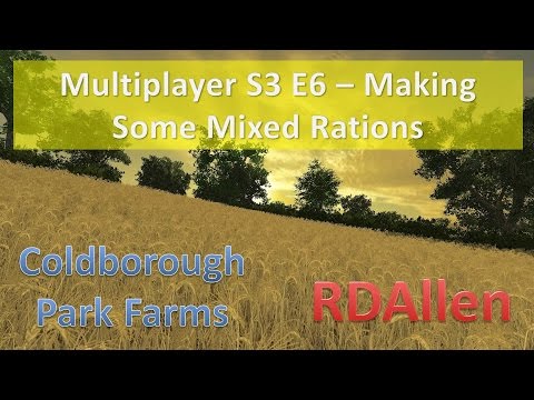 Farm Sim 15 Multiplayer Coldborough E6 - Working on the Animals