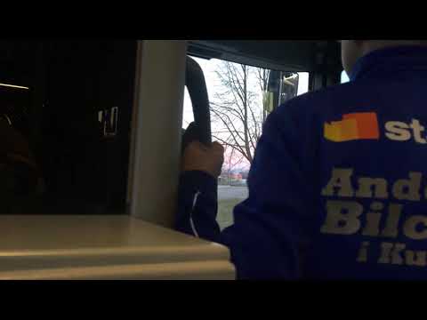 Bus ride line 2 from Stora Gatan to Mälarparksvägen.